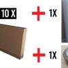 10x Shipping Box + 1x Pluriball + 1xScotch Tape to pack your instrument guitar or bass